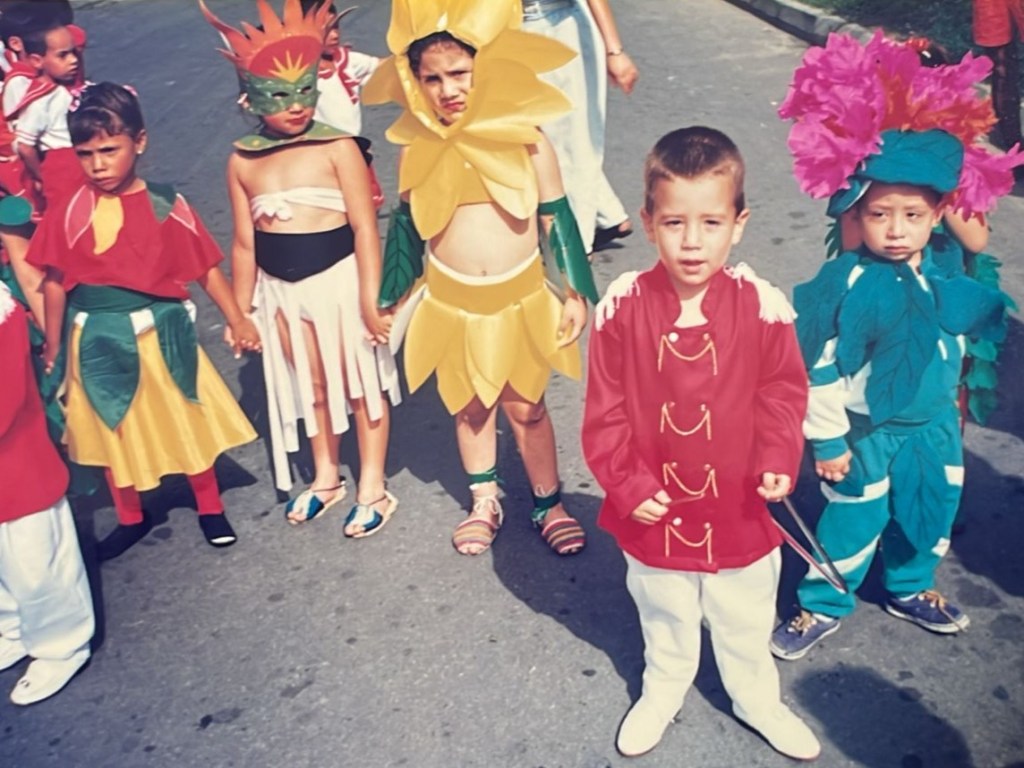 Image of a child in a parade